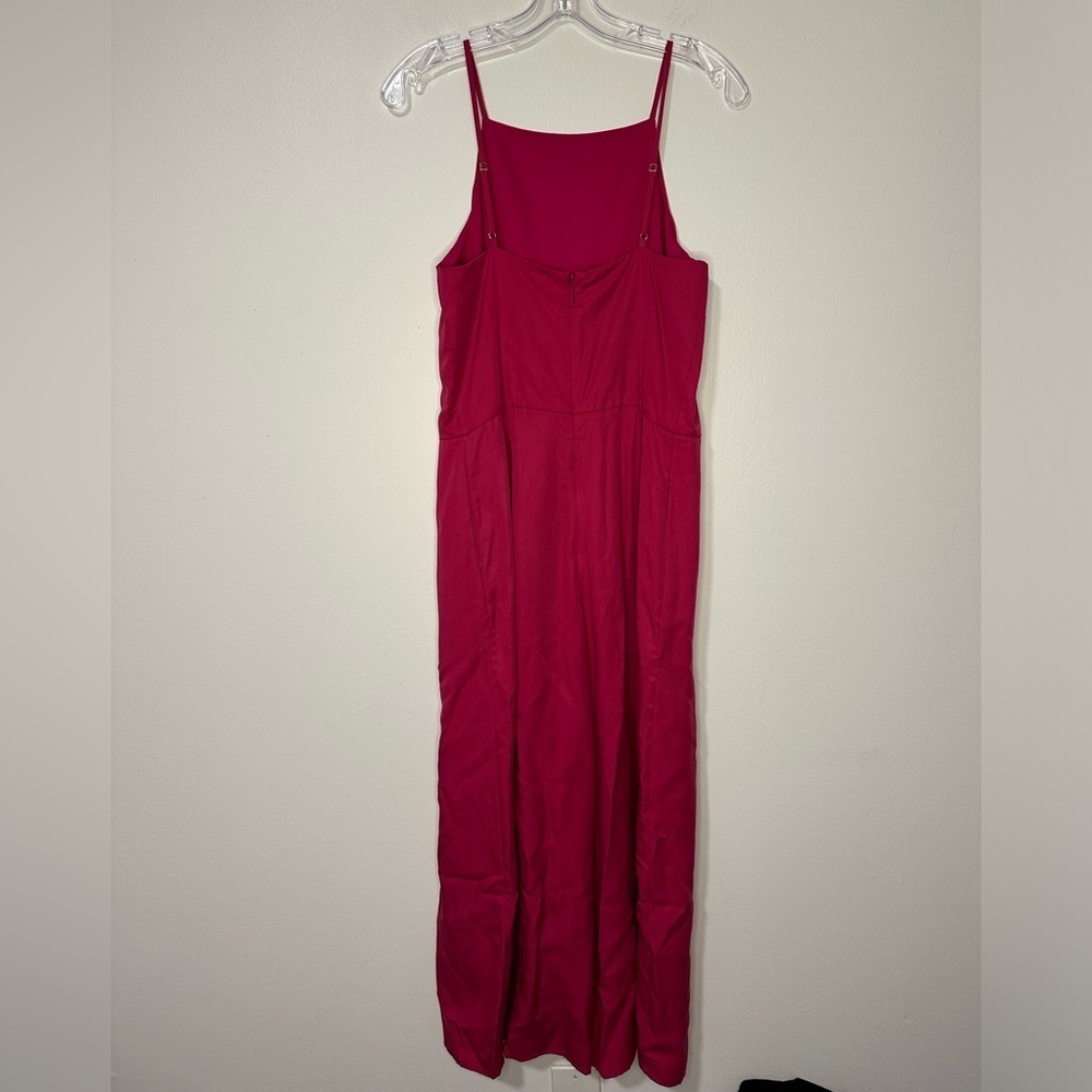 Ted Baker Melnie Drawstring Waist Wide Leg Jumpsuit 1/XS/4 Lyocell Classic - Picture 3 of 8
